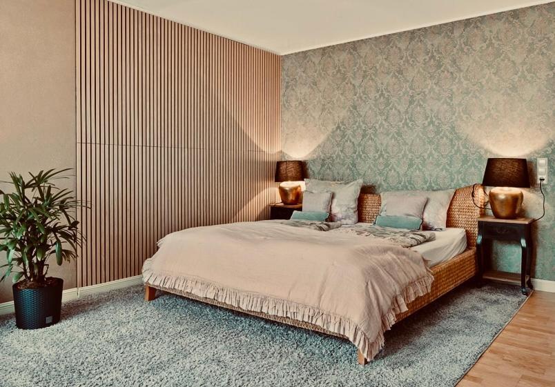 Ferienwohnung Louise 50 M Zum See Кресброн Экстерьер фото