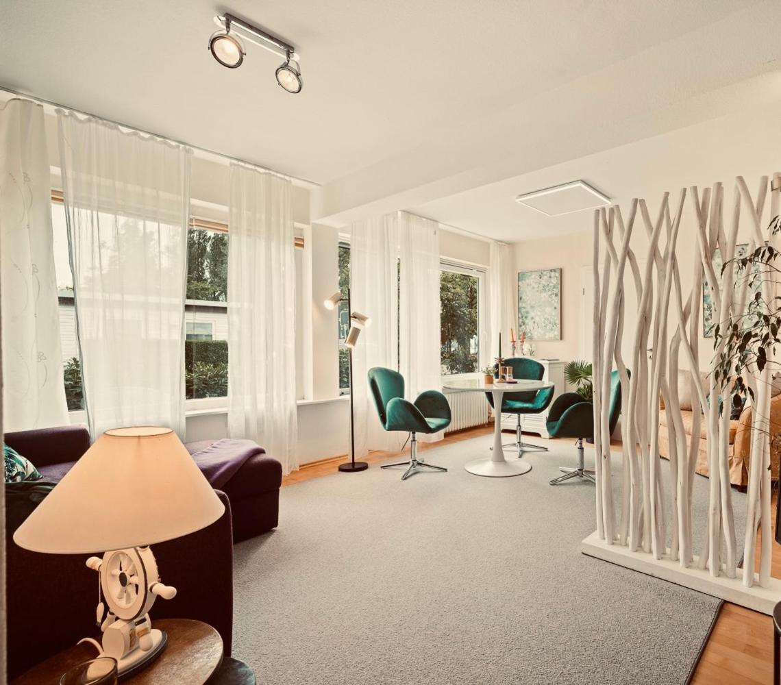 Ferienwohnung Louise 50 M Zum See Кресброн Экстерьер фото