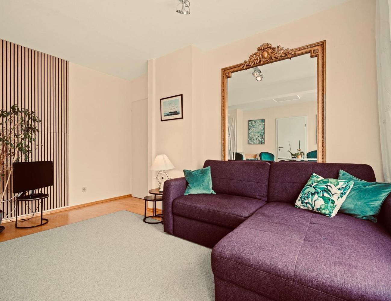 Ferienwohnung Louise 50 M Zum See Кресброн Экстерьер фото